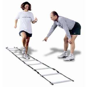 Portable Snap Together Agility Training Ladder w Flat Rungs  