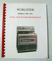 Wurlitzer Model 3300/3310 Jukebox Manual  