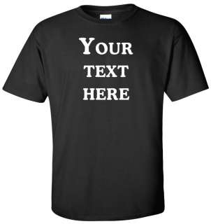 Create Your Personalized Custom text T shirt, Customized design shirt 