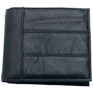 Wallet   Mens Wallet   Solid Genuine Leather Bi Fold  
