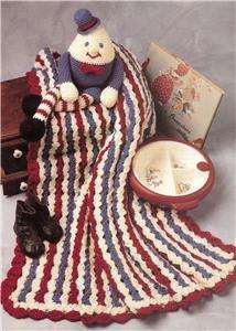 Humpty Dumpty with Matching Afghan Crochet Pattern  