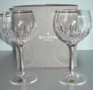 Waterford Lismore Essence Balloon Wine Glasses 2 Piece Set New Boxed 