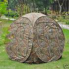 US Pop Up Ground Hunting Blind Tent Camouflage Shooting Turret Turkey 