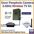 4GHz Wireless 160° Detachable SPY Door Peephole Viewer Camera 