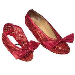 Wizard of Oz Child Dorothy Ruby Shoe Covers  