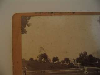 1907 Hollywood Cemetery Richmond Virginia Stereoview Photo  