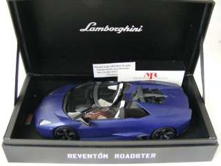 18 MR Lamborghini Reventon Spider Caelum Matt Blue  