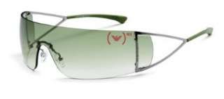 Emporio Armani 9285 Bono Red Sunglasses Grey / Green Gradient 