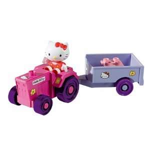 Traktor mit Anhänger Starter Set Hello Kitty Play BIG Bloxx 800057018 