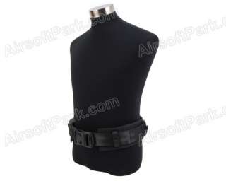 1000D Tactical Nylon Duty Belt Waist protection Pads   Black  