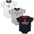 Minnesota Twins Adidas 3 Piece Newborn/Infant Body Suit Set
