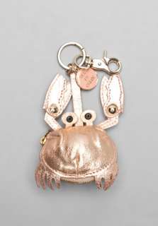 SEE BY CHLOE Crab Party Keychain in Bronze  