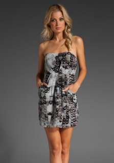 TWELFTH STREET BY CYNTHIA VINCENT Strapless Party Dress in Hematite 
