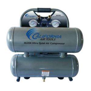   Quiet and Oil Free Aluminum Twin Tank Air Compressor 