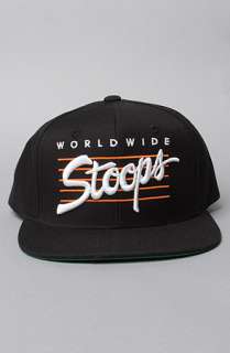 HUF The Worldwide Stoops Starter Snapback Cap in Black  Karmaloop 