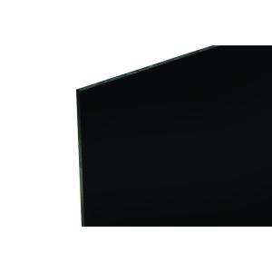 48 in. x 96 in. x .118 in. Black Acrylic Sheet CA2025BLK at The Home 