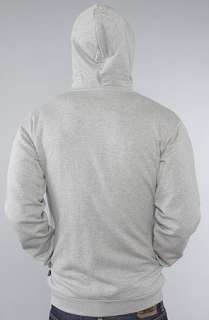 WeSC The Overlay Biggest Zip Up Hoody in Grey Melange  Karmaloop 