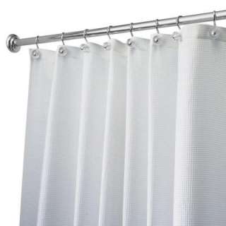   Carlton Extra Long Shower Curtain in White 23080 