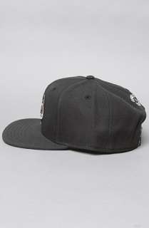 Crooks and Castles The Air Gun Spades Snapback Hat in Black 