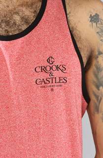 Crooks and Castles The Fine Luxury Tank in Red Speckle  Karmaloop 