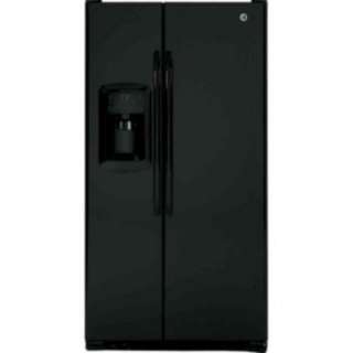   cu. ft. 35.75 in. WideSide by Side Refrigerator in Black Counter Depth