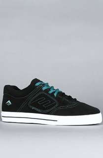 Emerica The Reynolds 3 Sneaker in Black White Green  Karmaloop 