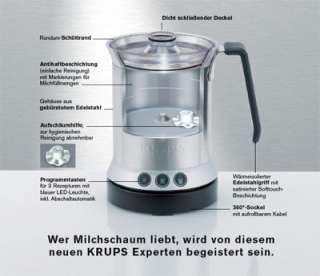 Krups XL 2000 Milchaufschäumer, Testmagazin GUT 08/2010  