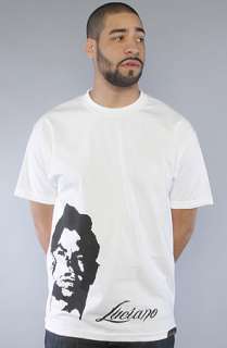 Sneaktip The Luciano Tee in White  Karmaloop   Global Concrete 