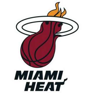 Fathead 29 In. X 40 In. Miami Heat Logo Wall Appliques FH62 62002 at 