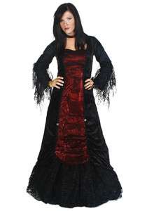 Adult Womens Gothic Vampire Costume XL  