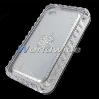 10 Luxury Metal Bling Diamond Chrome Hard Skin Case Cover For iPhone 