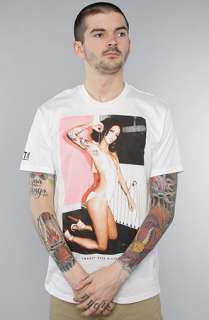 Married to the Mob The Lovecat Tee in White  Karmaloop   Global 