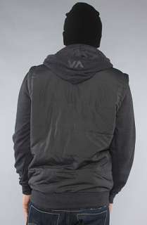 RVCA The Puffer Fleece IV Jacket in Bane  Karmaloop   Global 