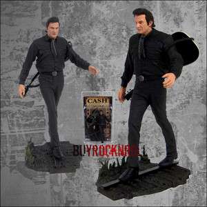 2006 Sota Toys Johnny Cash Man In Black / Walk the Line Action Figure 