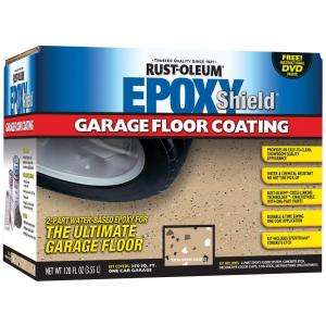 Epoxy Garage Floor Coating from Rust Oleum     Model 