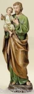 14 ST. JOSEPH with BABY JESUS FIGURE Statue Indoor New  