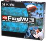 ATI 100 505139 FireMV 2200 Video Card   64MB DDR, PCI, DMS 59, Dual 