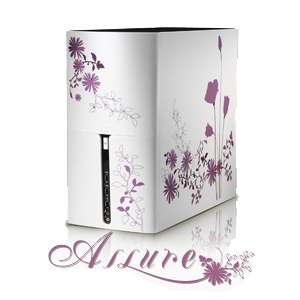 In Win Allure MATX White Case w/Swarovski Crystals 