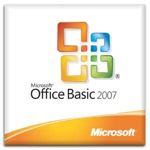Microsoft Office Basic 2007   Activation Key for Office Ready PCs from 