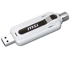 MSI DIGIVOX ATSC USB TV Tuner   Watch/Record TV Programs, HDTV 1080p 