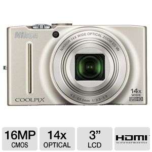 Nikon COOLPIX S8200 Compact Digital Camera   16 MegaPixels, CMOS 