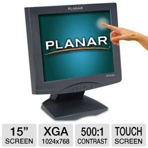 Planar PT1510MX 15 Touch Screen LCD   8ms, 5001, XGA 1024 x 768 