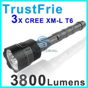 3800Lumens TrustFire 3* CREE XM L LED Flashlight Torch  