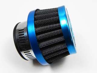 Luftfilter Sportluftfilter   35mm blau eloxiert   Aprilia SR50, RS50 