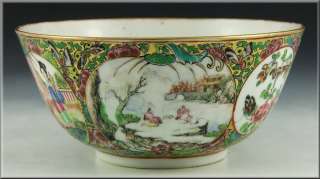 Early 19th Century Antique Chinese Famille Rose Bowl  