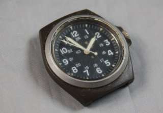 Vintage STOCKER & YALE Sandy 184 H3 Military Watch  