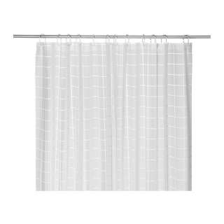 IKEA GRÖNSKA Shower Curtain White 200 cm X 180 cm Bathroom Shower 