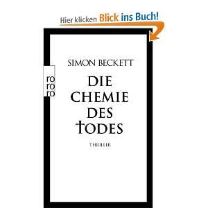 Die Chemie des Todes  Simon Beckett, Andree Hesse Bücher