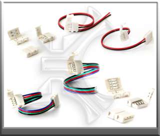 LED Steckverbinder 2 Polig, Strip / Strip (Direkt), Schnellverbinder 