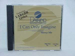 Mercy Me I Can Only Imagine NEW Accompaniment CD  